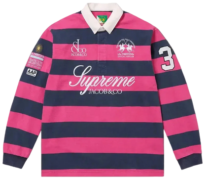 Supreme x La Martina x Jacob & Co Rugby 'Stripe'
