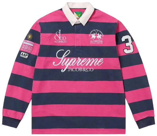Supreme x La Martina x Jacob & Co Rugby 'Stripe'