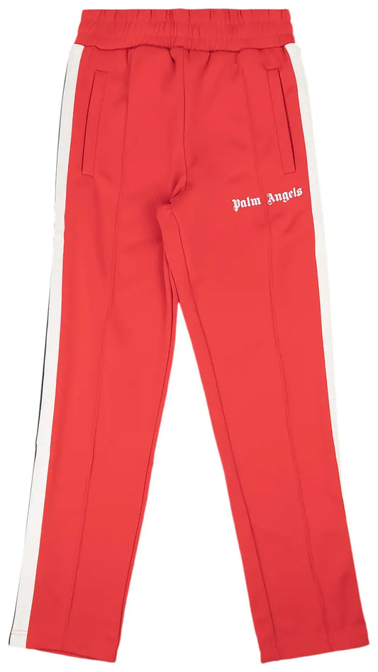 Palm Angels Classic Track Pants 'Red/White'