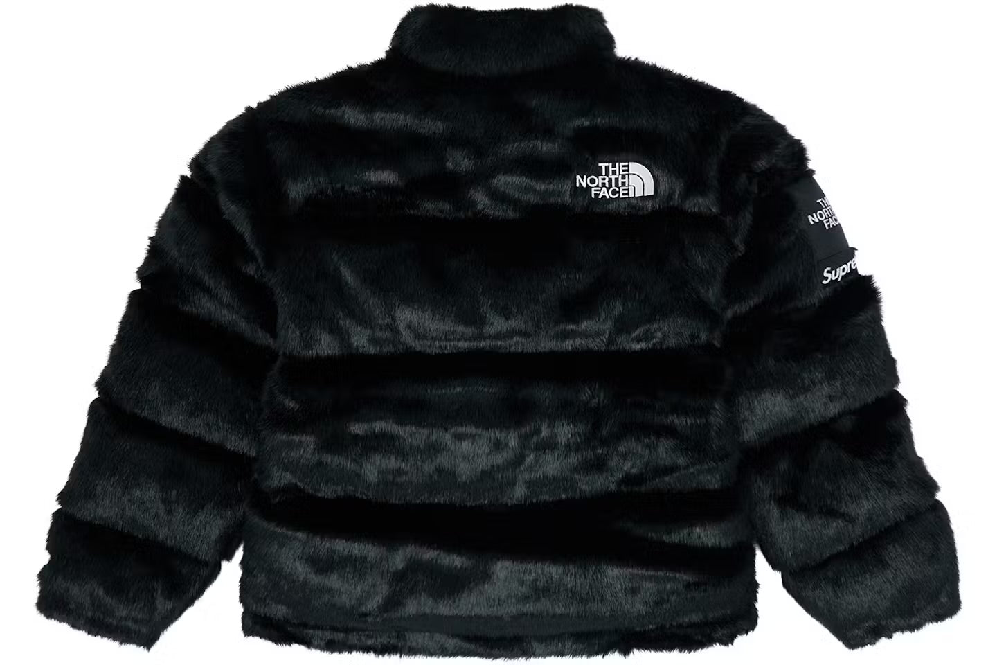 AmSupreme The North Face Faux Fur Nuptse Jacket
Black