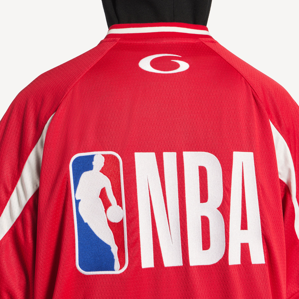 Balenciaga x NBA #10 Red Mesh Jersey / Oversized T-Shirt