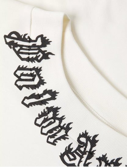 Palm Angels

Neck Logo T-Shirt Off White Black