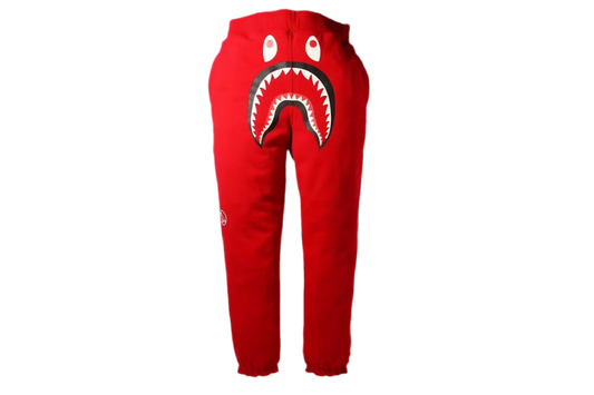 BAPE x OVO Woodland Camo Shark Reversible Sweatpants
Red