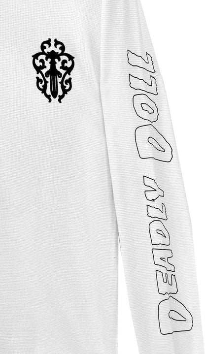 Chrome Hearts Deadly Doll Waffle Long Sleeve