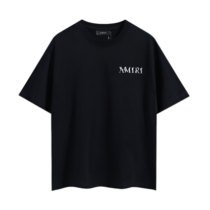 Amiri Floral Tee Black