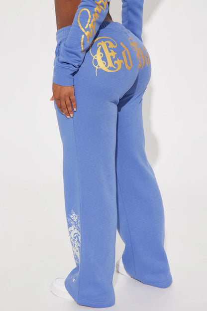 Blue Ed Hardy Free Bird Pant