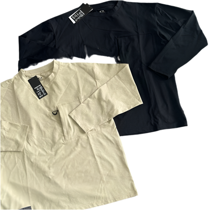 CRÈME OAKLEY LONG SLEEVE TEE