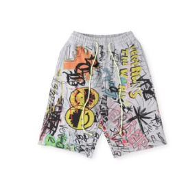 VERTABRAE GRAFFITI DETENTION SHORTS GREY