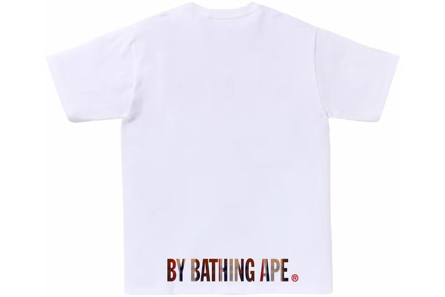 BAPE Check Ape Face Tee
White