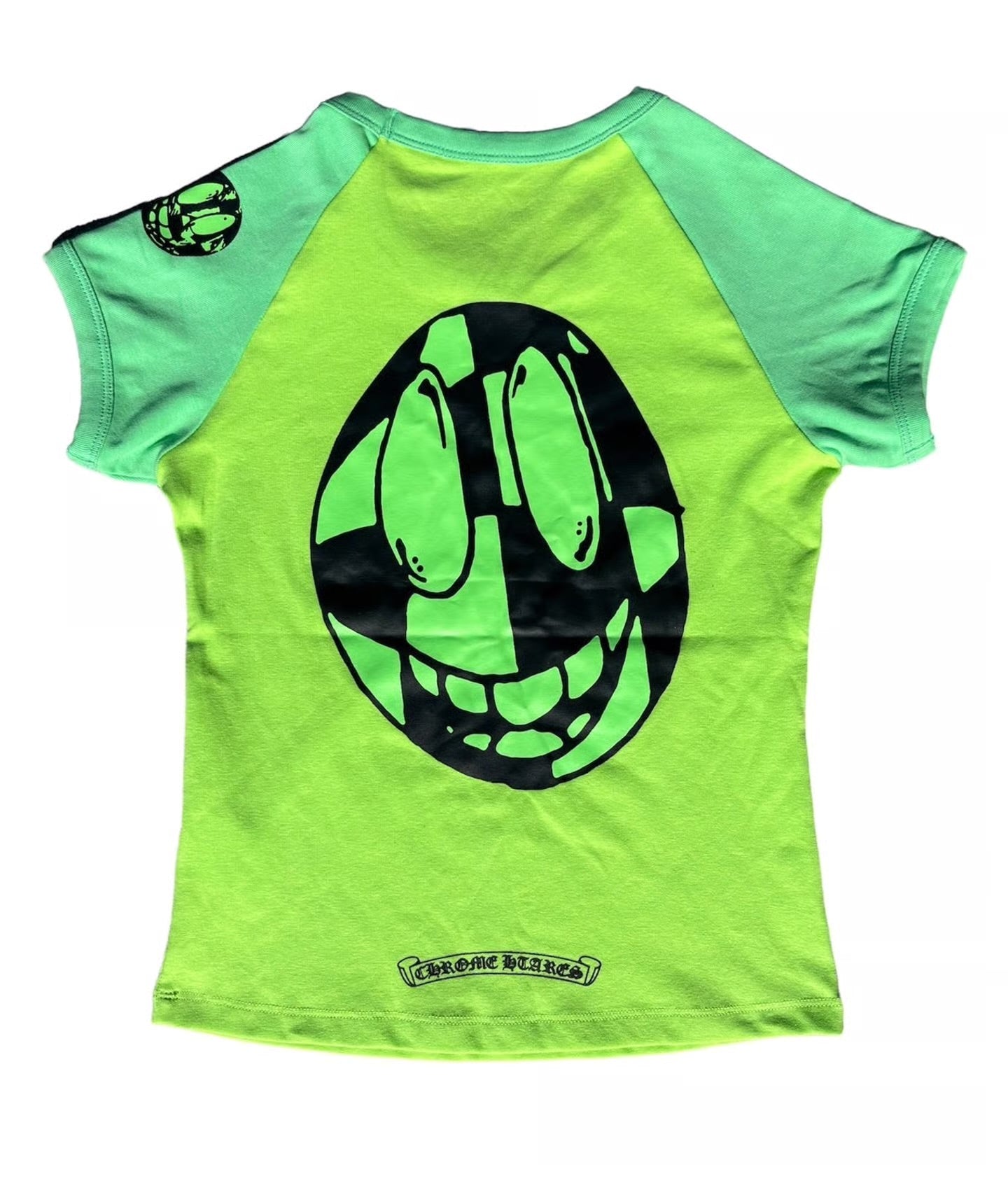 Chrome hearts T shirt women's Green s/s