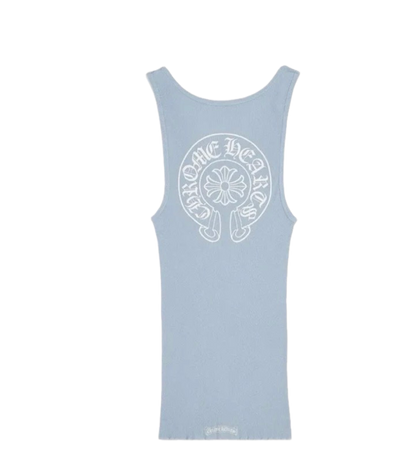 Chrome Hearts Baby Blue Rib Tank
Blue