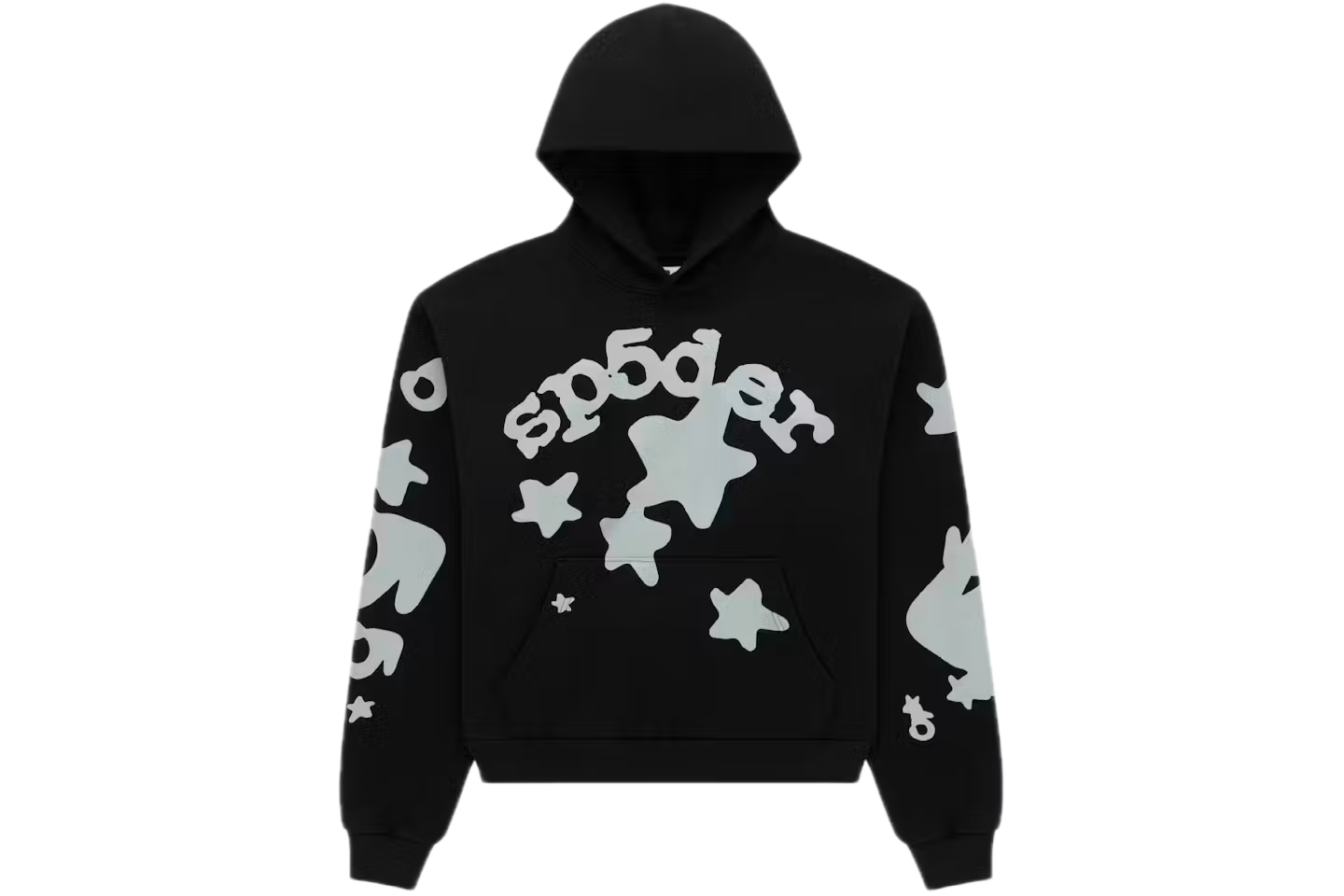 Sp5der Reflective Beluga Hoodie
Black