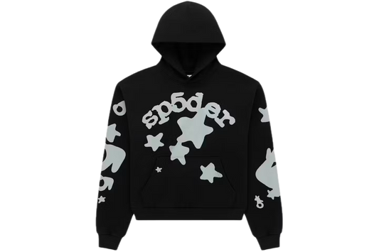 Sp5der Reflective Beluga Hoodie
Black