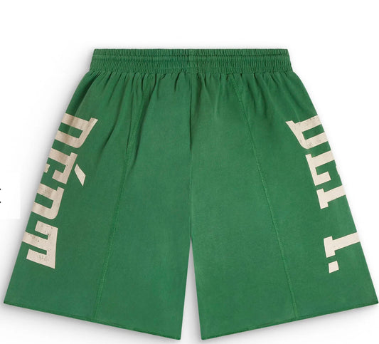 DEPT FITNESS SHORTS Vintage Forest Green