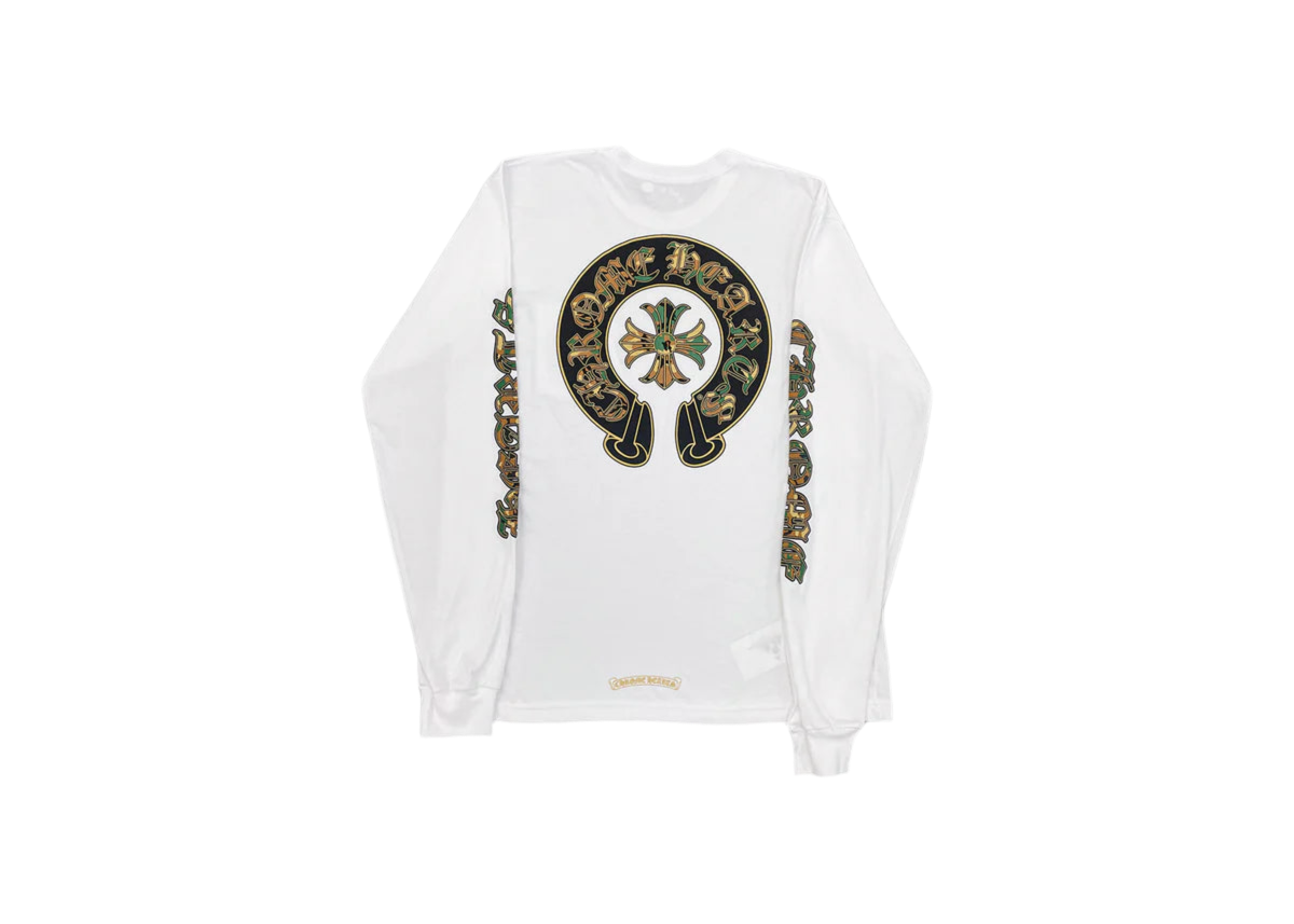 Chrome Hearts

White Camo Triple Cross Horseshoe Long Sleeve Shirt