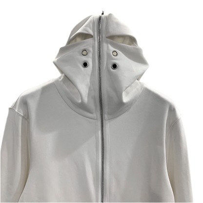 aRick Owen’s GIMP ZIP UP PEARL