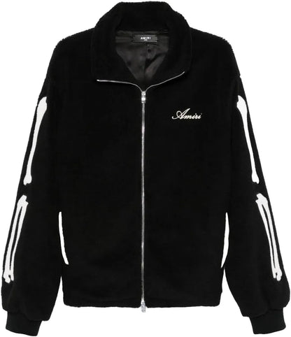 AMIRI Bones Fleece Jacket Black