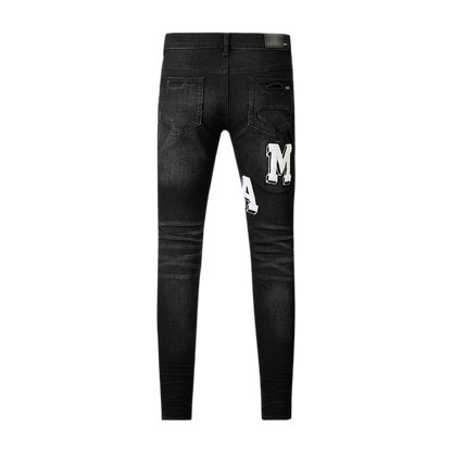 Amiri Varsity Jean Black/White