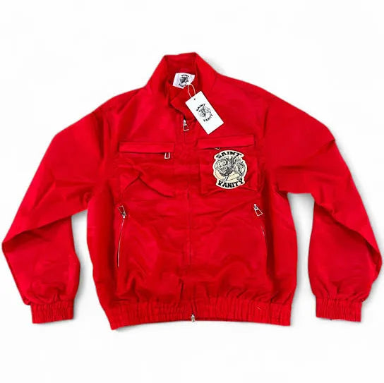Saint Vanity Red Nylon Jacket