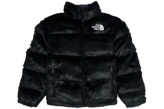 AmSupreme The North Face Faux Fur Nuptse Jacket
Black