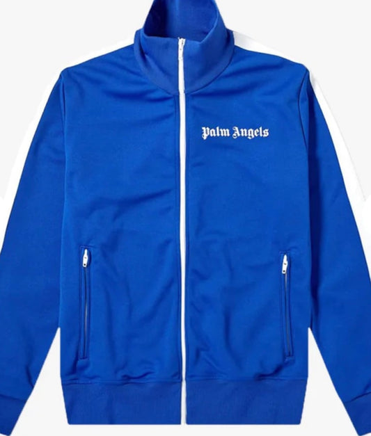 Palm Angels Track Jacket Blue
