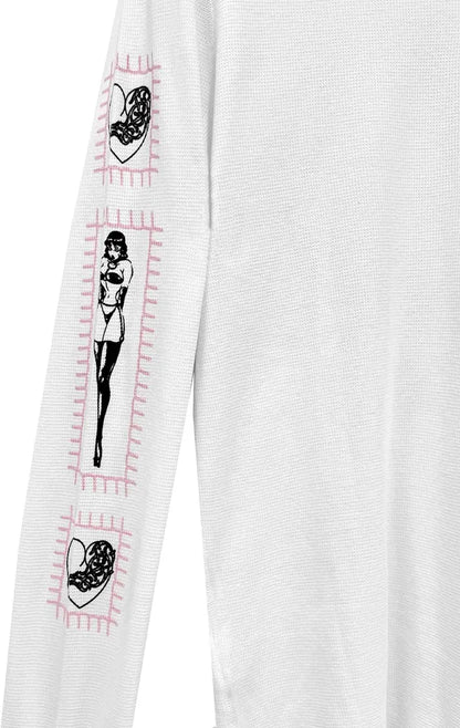 Chrome Hearts Deadly Doll Waffle Long Sleeve
