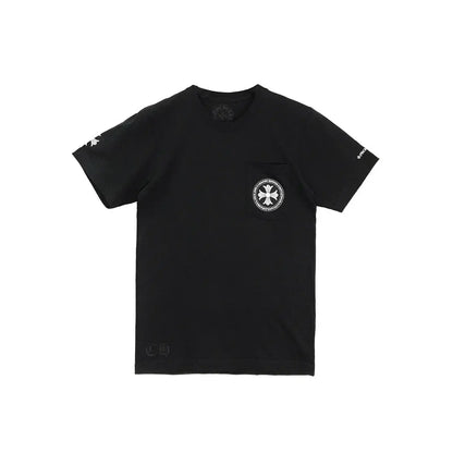 Chrome hearts short sleeve black Hollywood cross