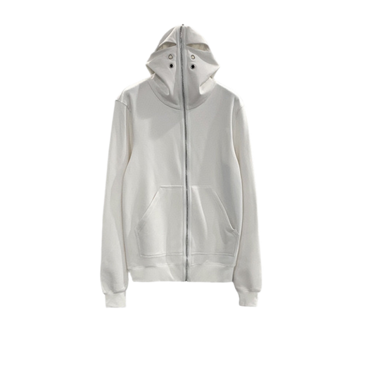 aRick Owen’s GIMP ZIP UP PEARL