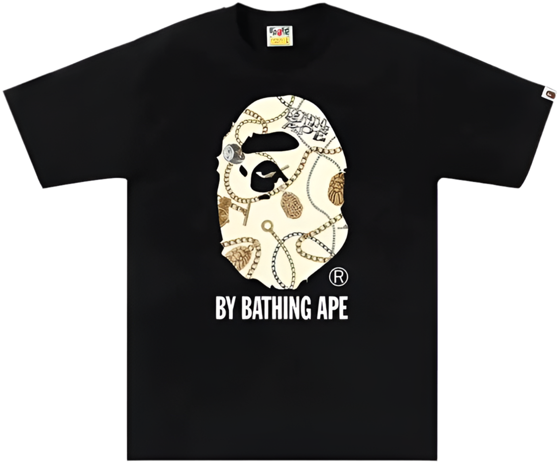 A Bathing Ape Jewels by Bathing Ape Tee Black