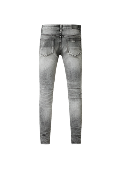 AMIRI JEAN MX1 Distressed Grey/Black