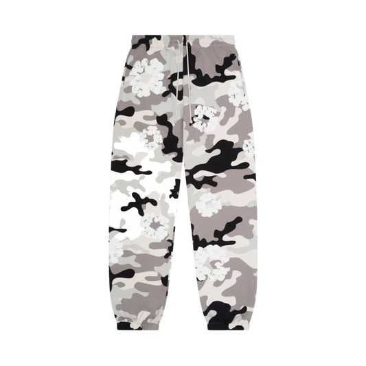 Denim Tears White Camo Cotton Wreath Sweatpants