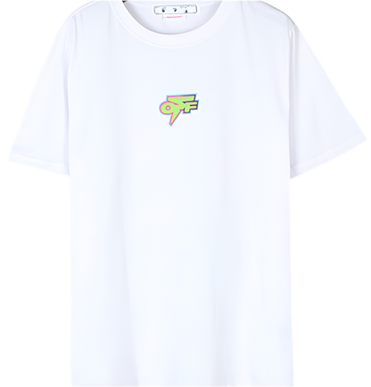 Off-White Degrade Thunder Over Skate Short-Sleeve Tee
