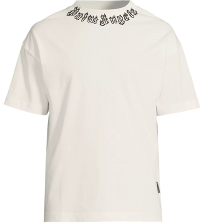 Palm Angels

Neck Logo T-Shirt Off White Black