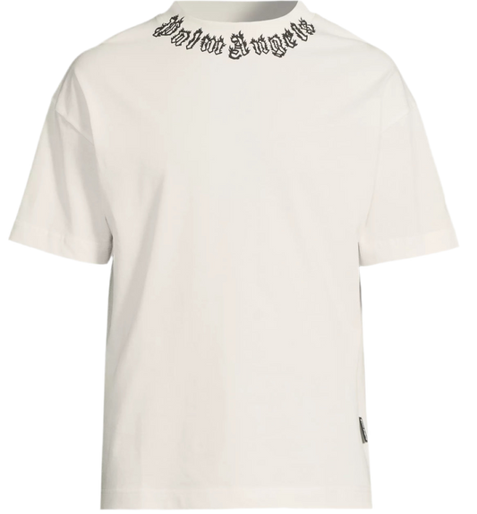 Palm Angels

Neck Logo T-Shirt Off White Black