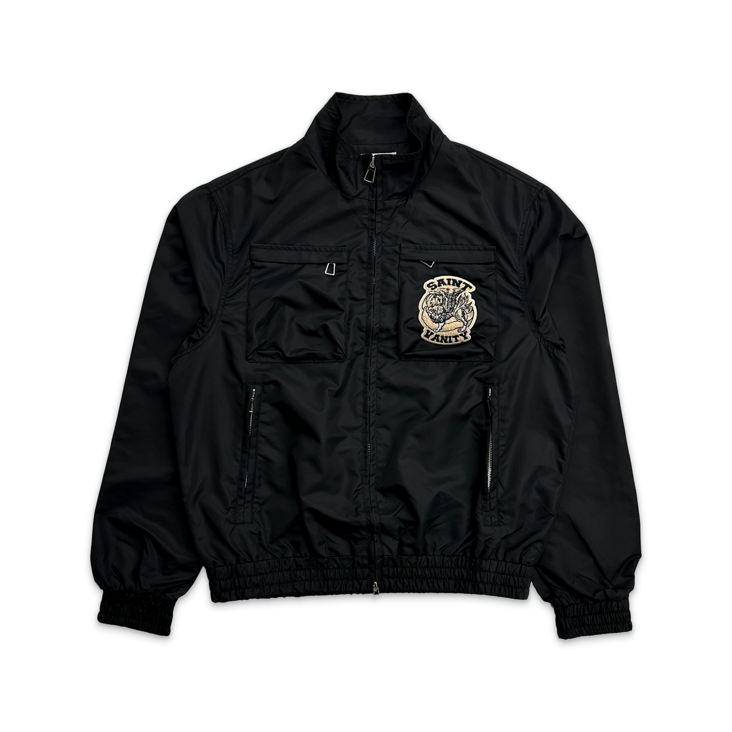 Saint Vanity Nylon Cargo Jacket “Black”