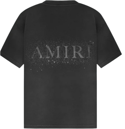 Amiri CRYSTAL BURST TEE Black
