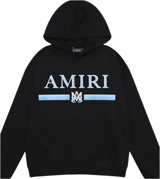 Amiri Men's Ma Bar Hoodie Blue Gradient