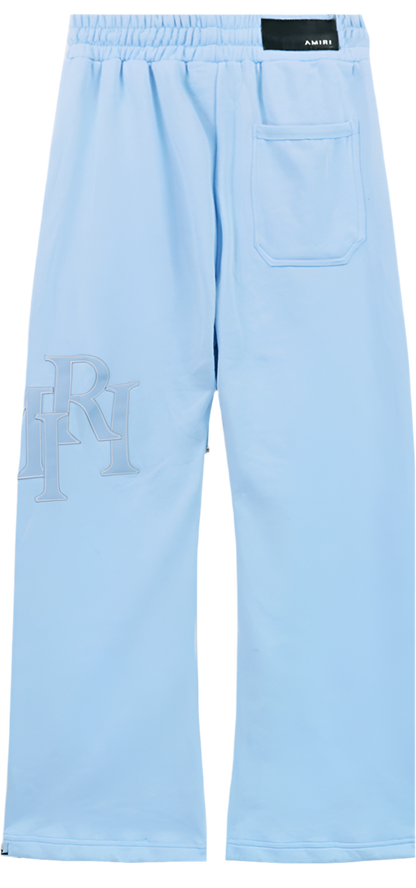 Amiri Staggered Sweatpant BLUE