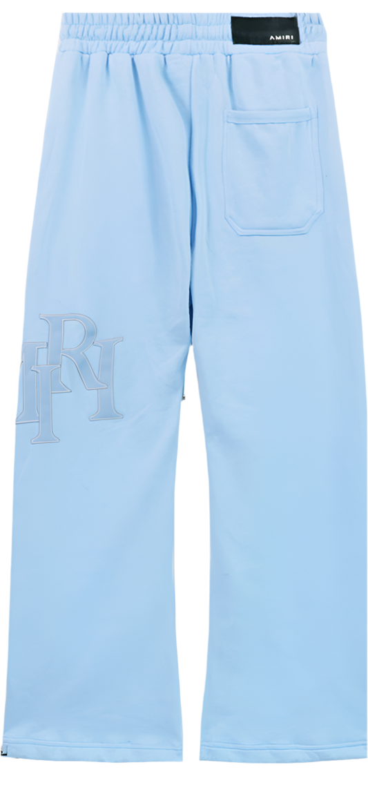 Amiri Staggered Sweatpant BLUE