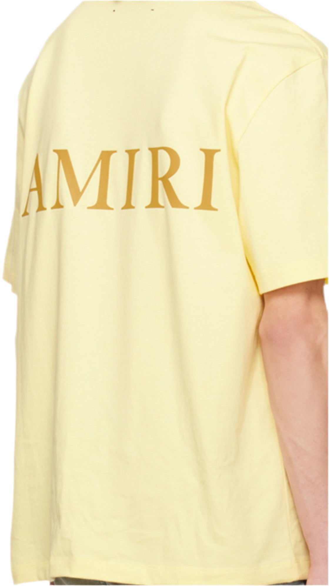 AMIRI Yellow MA T-Shirt