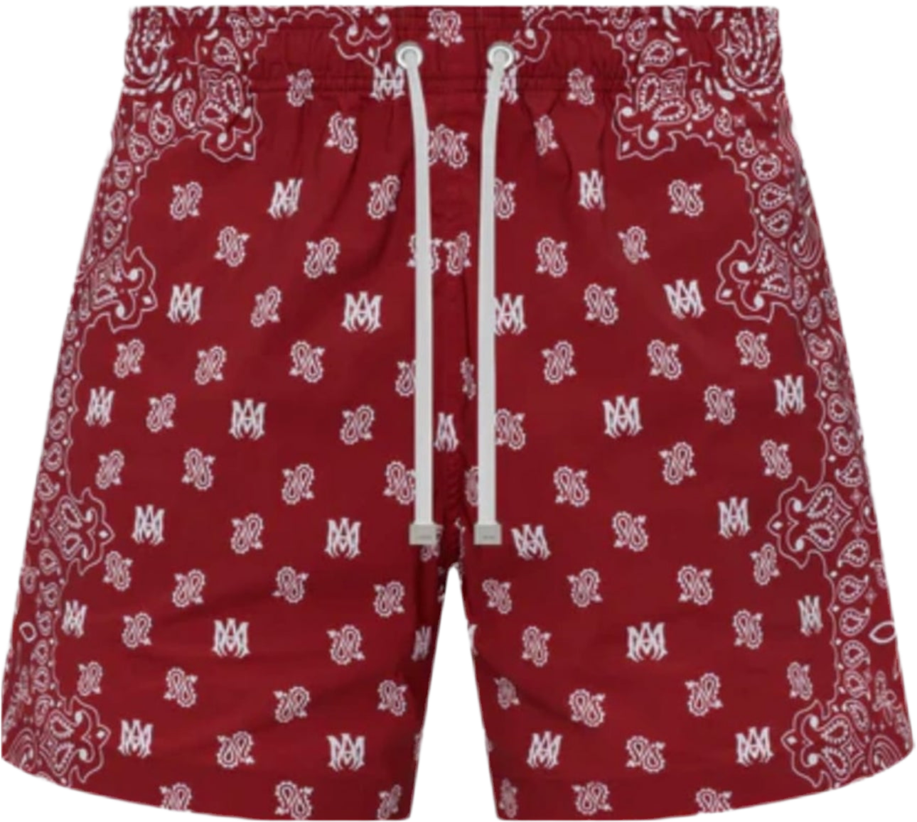 Amiri Men's Bandana Paisley Trunks Red