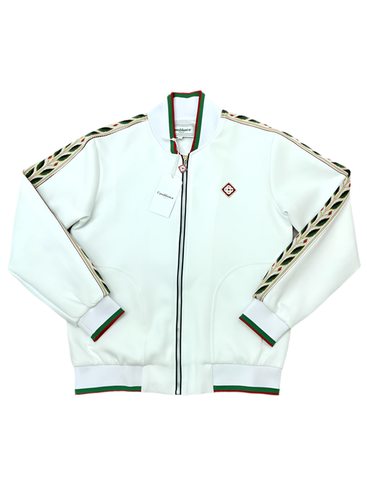 CASABLANCA WHITE Laurel TRACK JACKET