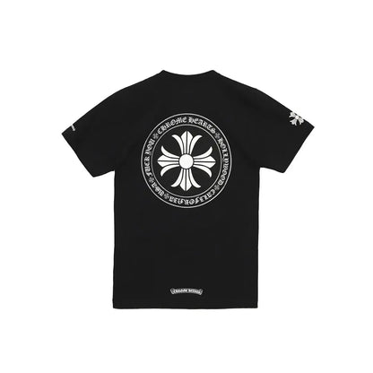 Chrome hearts short sleeve black Hollywood cross