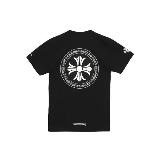 Chrome hearts short sleeve black Hollywood cross