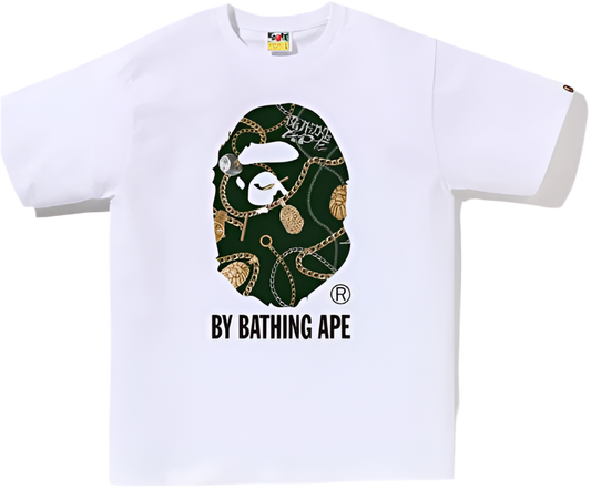 A Bathing Ape Jewels by Bathing Ape Tee White