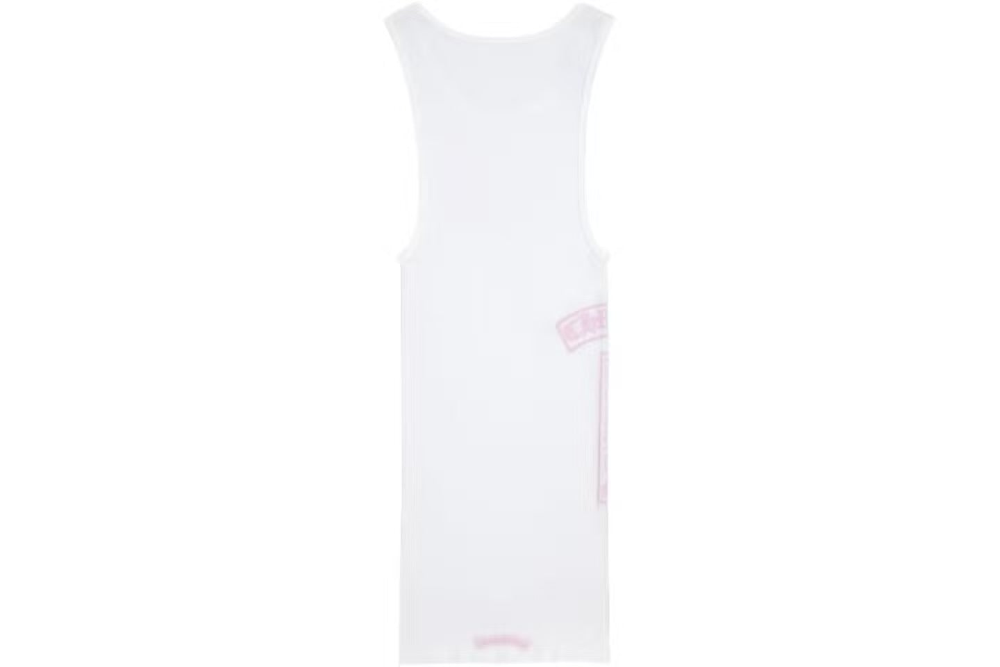 Chrome Hearts Rib Tank Top "Pink"