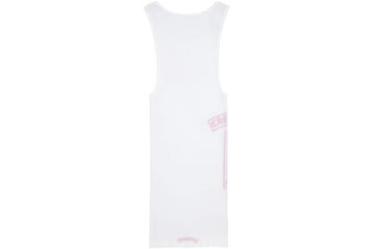 Chrome Hearts Rib Tank Top "Pink"