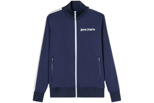 Palm Angels Navy Blue Track Jacket
Navy Blue/White