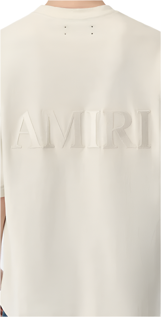 AMIRI OVERSIZED TEE CRÈME