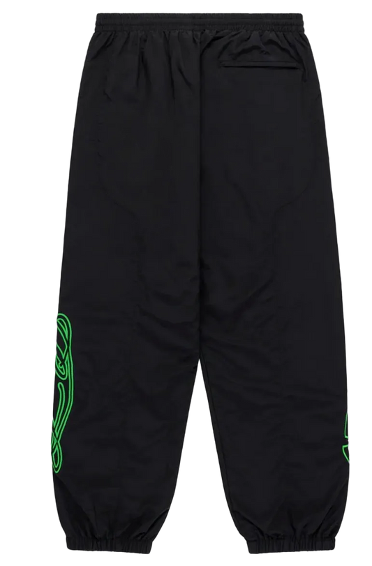 BLACK SCRIPT WARM UP PANT SP5DER